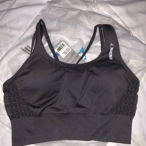 Gymshark Slate lavender crop top